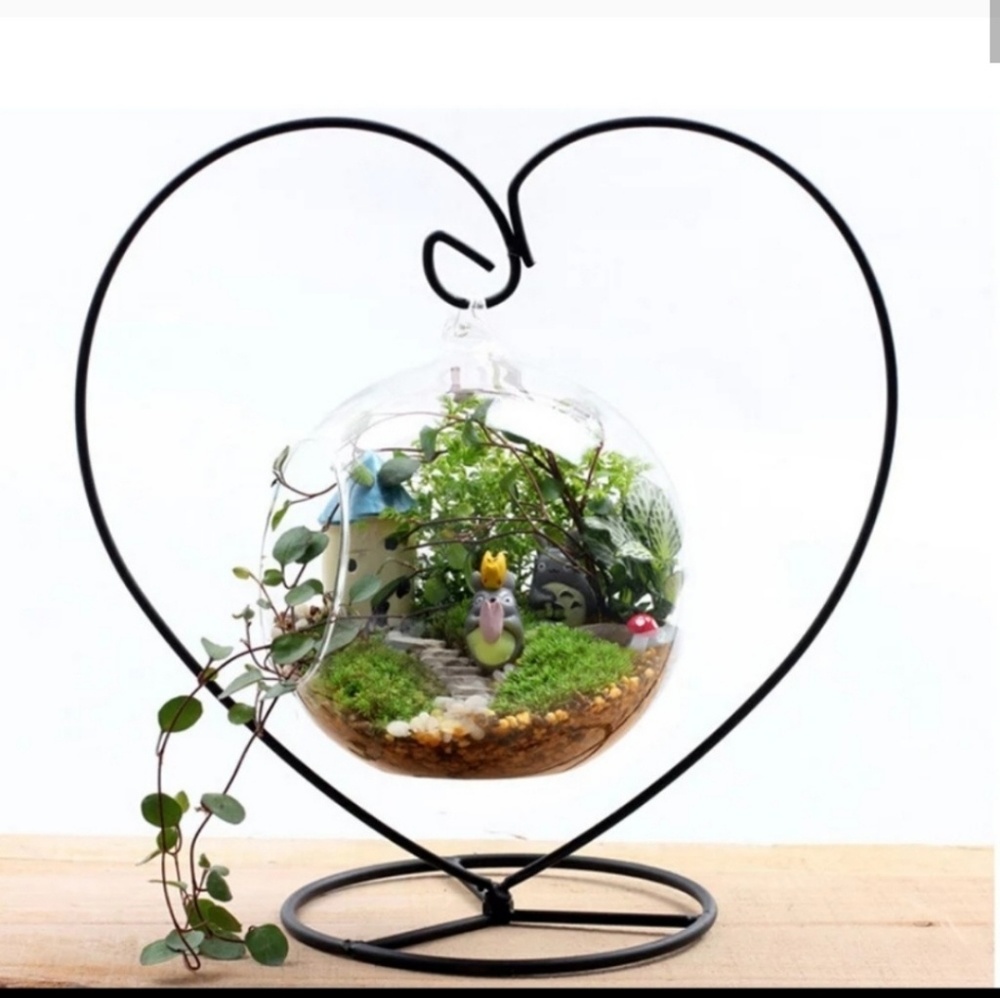 ♥️Shape Handmade Desktop Terrarium Ornament Holder
